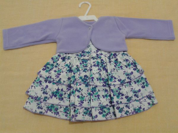 Vestido baby com bolero